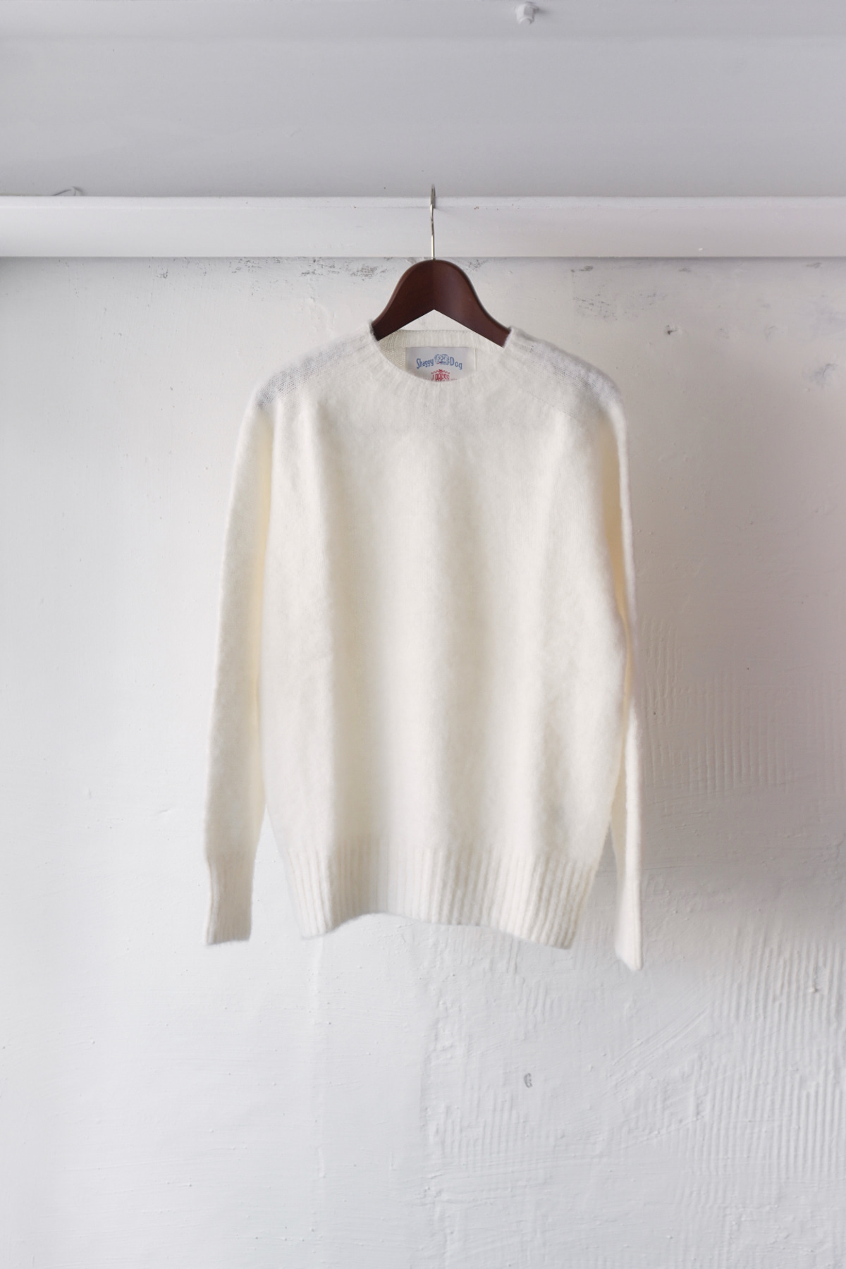 [J.PRESS]  Shaggy Dog Sweater - Ivory