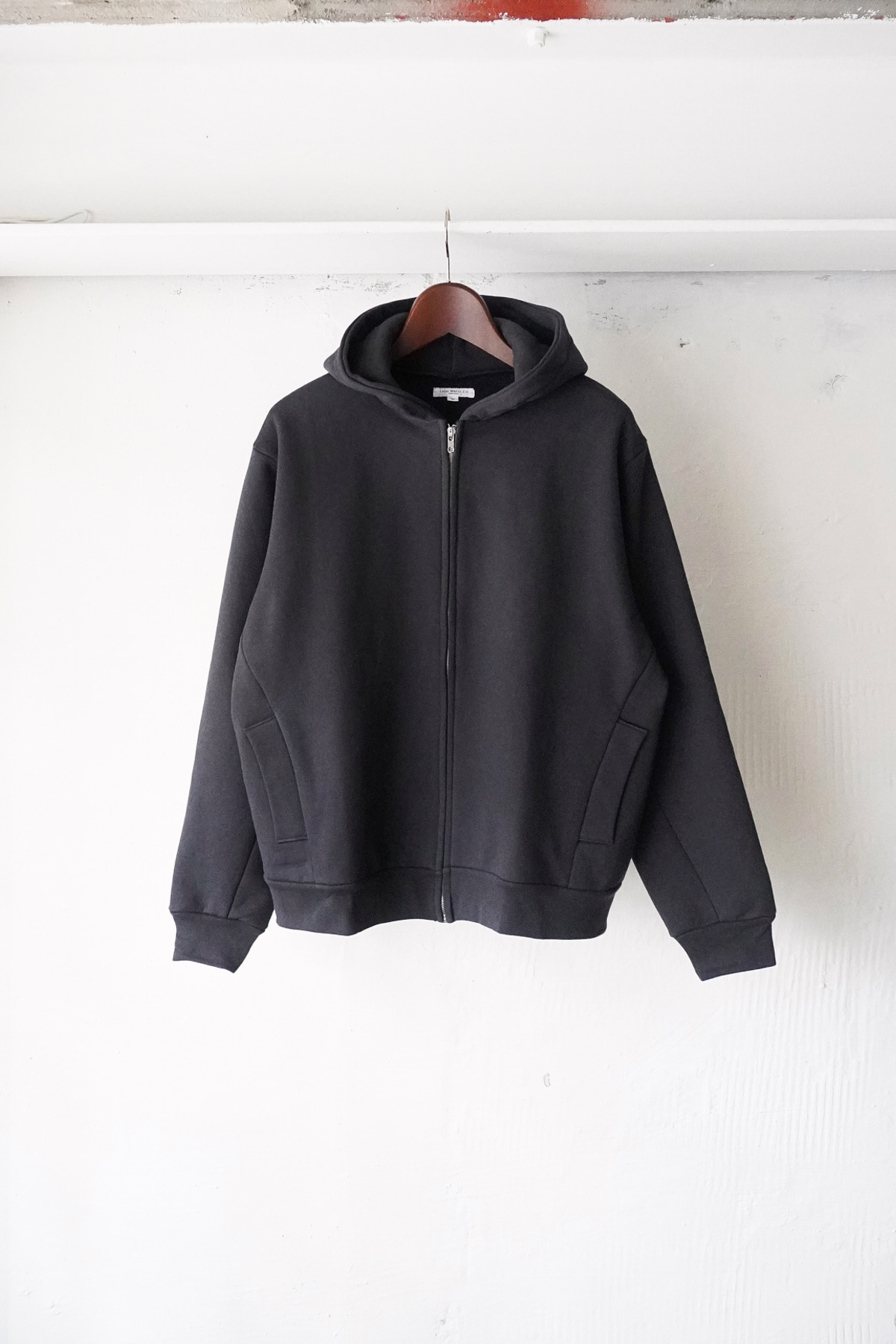 lady white co. heavy zip up charcoal