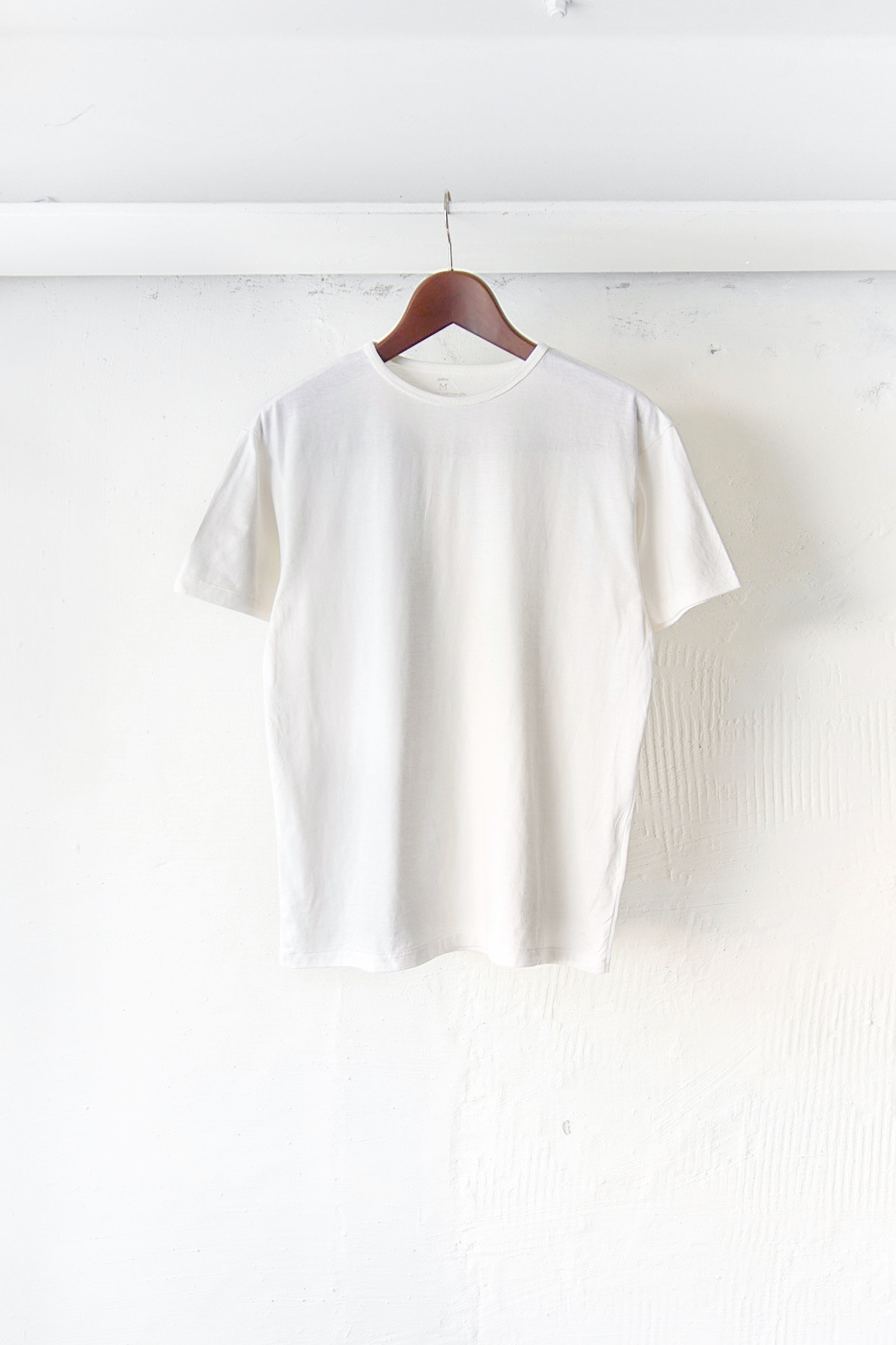 [GAJIROC]  Cashmere T Shirt - Undyed